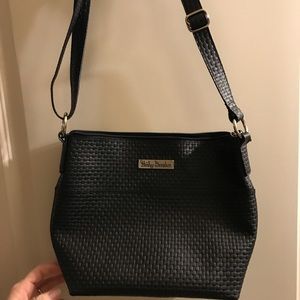 Harley Davidson black leather purse